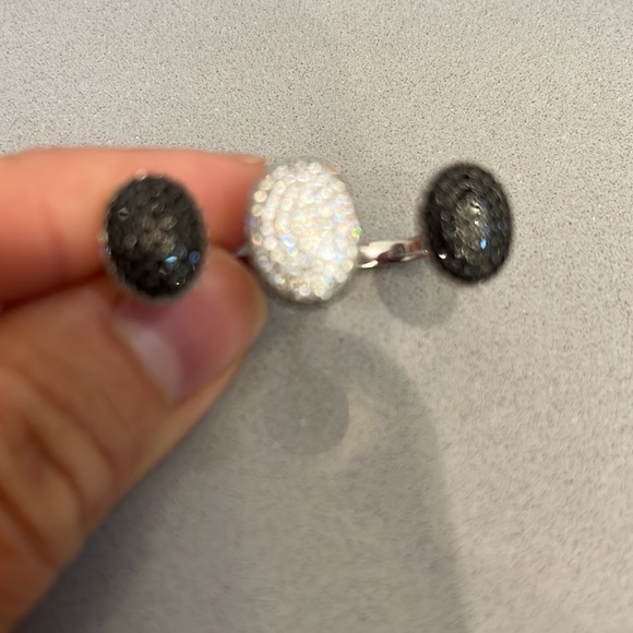 Double-Finger Swarovski Ring from Mykonos Boutique - Picture 2 of 5